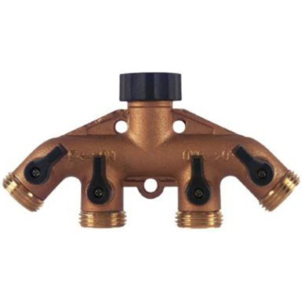 Melnor 4Wy Mtl Shut Off Valve 9009-MJ